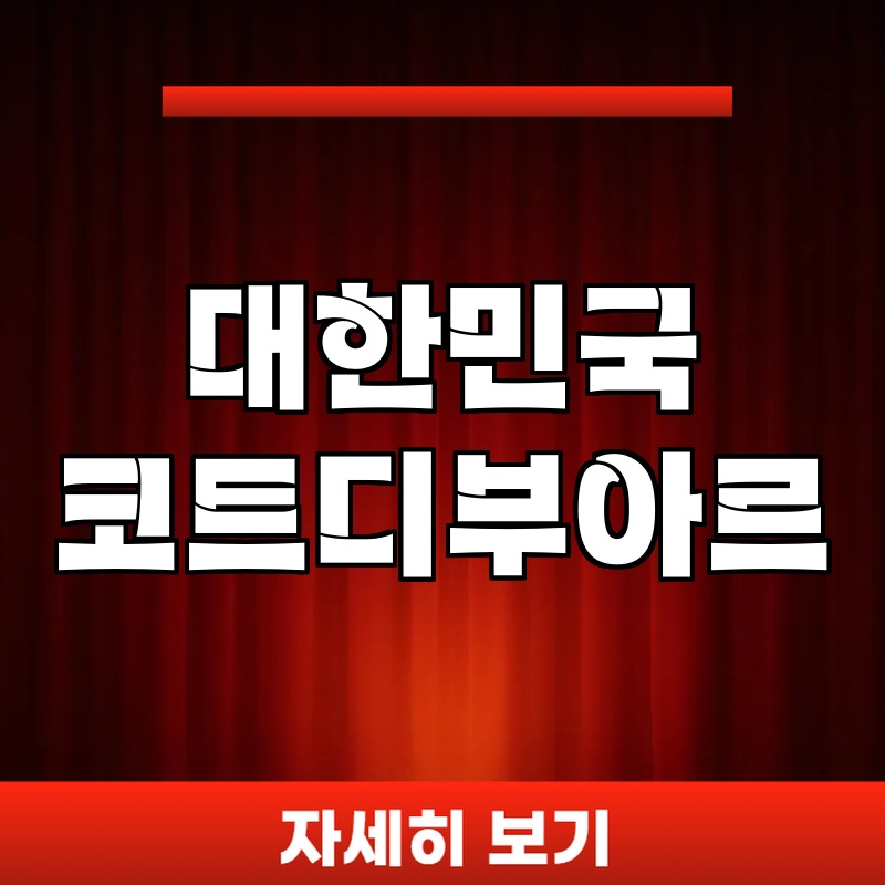 대한민국 코트디부아르