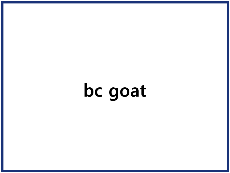 bc goat